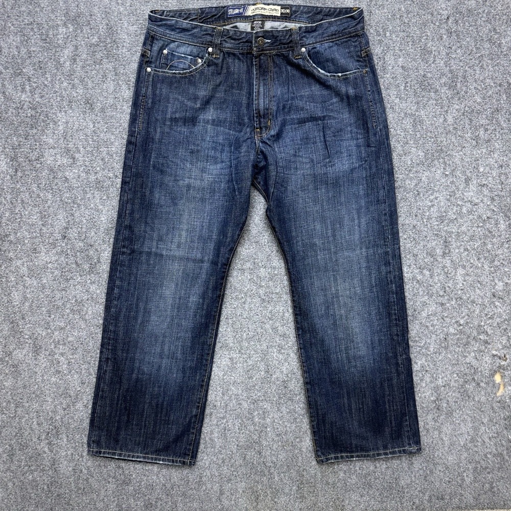Jordan Craig Straight Fit Jeans men's size 36 36x30 distressed